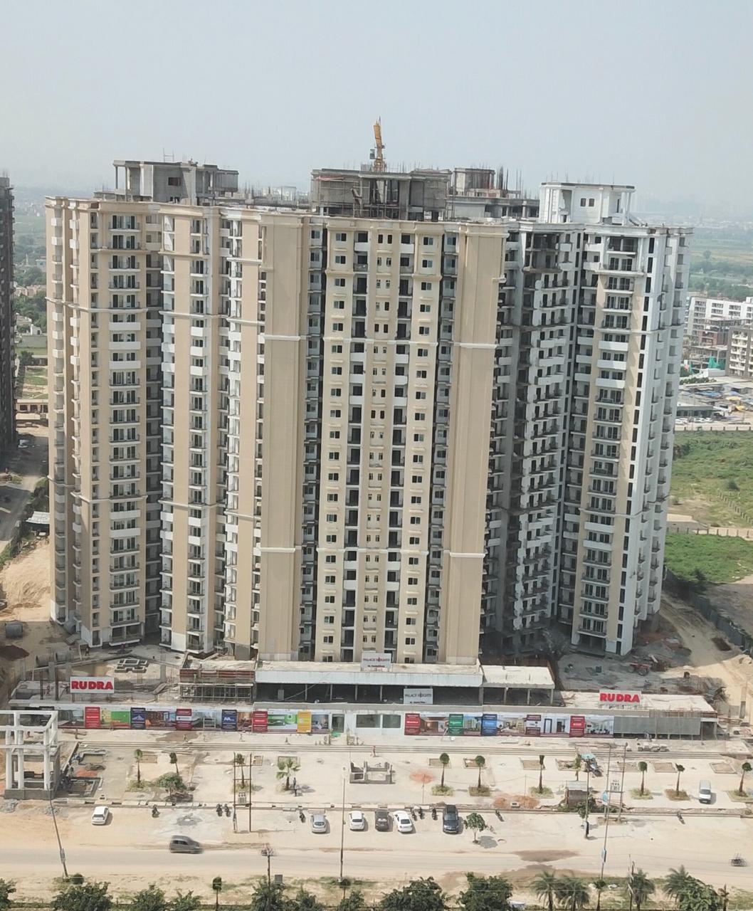 Rudra Palace Heights construction updates as on August 2018 in Noida Extension